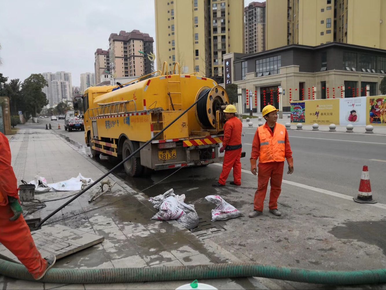 革吉排污管道清淤-管道清洗